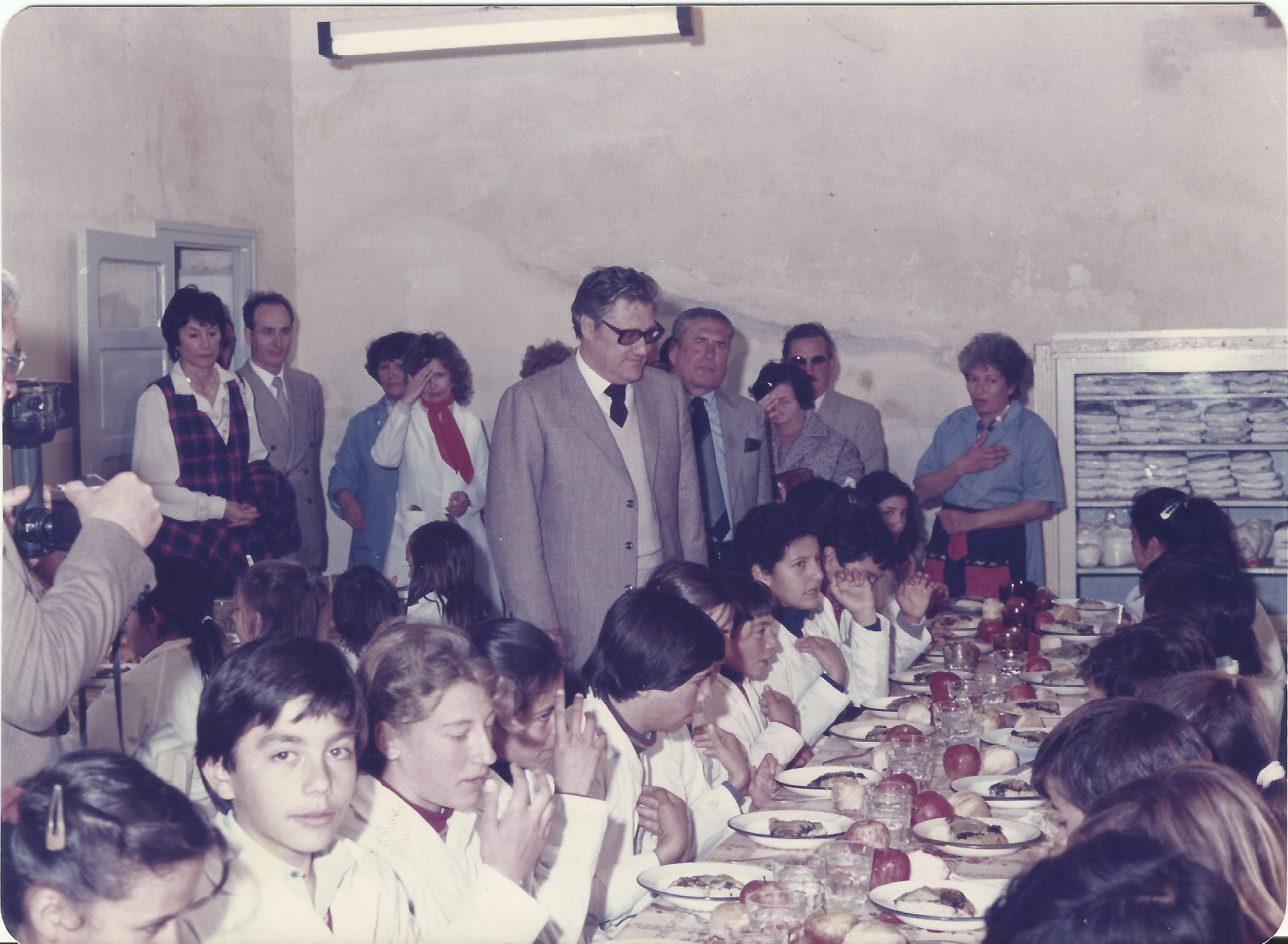 Visita del Gobernador Eduardo Angeloz